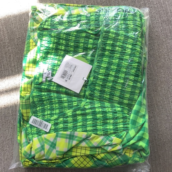 Christopher John Rogers Dresses Nwt 2w22w Cjr X Target Green Plaid